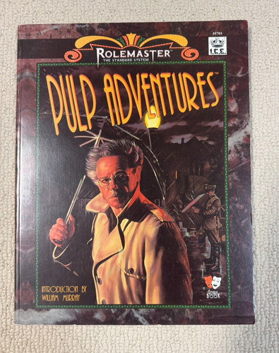 Rolemaster genre book - rolemaster, pulp